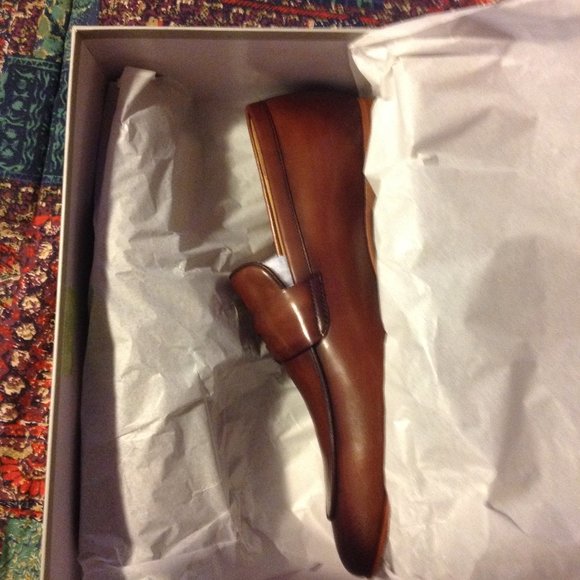 Curatore Men\'s Farina Brown leather Loafers - Size: 11 - New with Box
